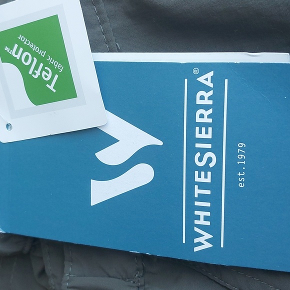 White Sierra Youth Trail Convertible Pant, Cargo pant, Hiking Pant, Large - Picture 9 of 15